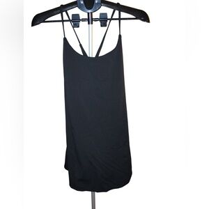 Halara Black Fit & Flare Dress | Built-In Shorts | Size L